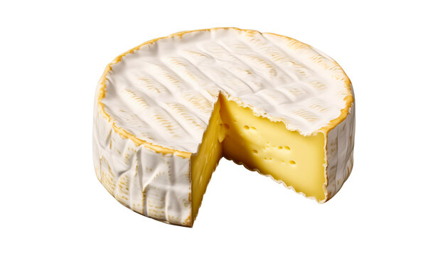 cheese brie Isolated on transparent background. png file - Powered by Adobe