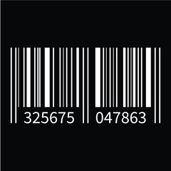 Barcode icon vector set. Barcode icon isolated on a white background. Barcode product distribution icon. Universal code for scanning product or item.  barcode product retail shipping graph.