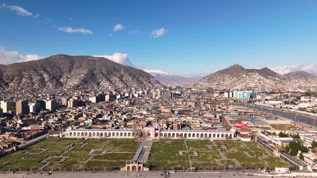 The Eidgah Mosque also spelled as the Id Gah Mosque, is a Sunni mosque located in Kabul, Afghanistan. It was built during the late 19th century and early 20th century,