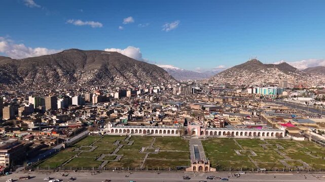 The Eidgah Mosque also spelled as the Id Gah Mosque, is a Sunni mosque located in Kabul, Afghanistan. It was built during the late 19th century and early 20th century,