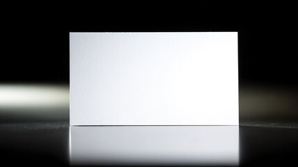 infamies. Business card on a clean black surface with a minimalist and professional corporate design. pitch deck slides, case study pages, designed for brand storytelling and e-commerce strategy.