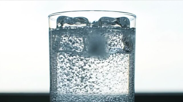 ​Boiling Water Glass Bubbles Abstract Liquid Motion