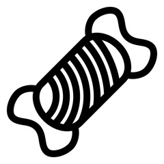 Naklejka premium Candy icon