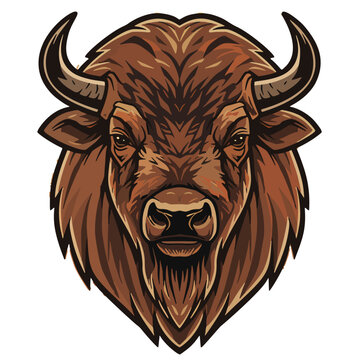 A WILD byson LOGO THAT REFLECTS POWER, BEAUTY AND HIGH PERFORMANCE FOR ESPORTS	