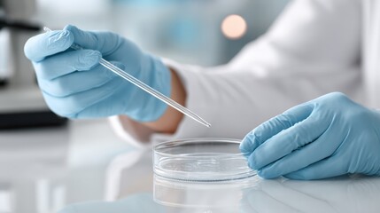 実験をする研究員のイメージ