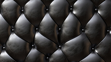 close-up of a diamond-shaped leather pattern