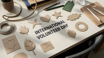 Celebrate International Volunteer Day with inspiring stationery and meaningful decorations