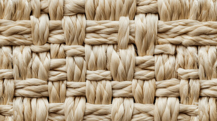 Cotton rope weave pattern texture