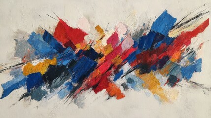 カラフルなペイントの背景