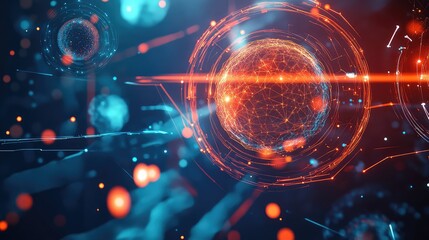 Global network connecting data spheres with light beams