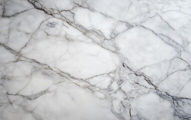 close up of white marble slab with grey veins