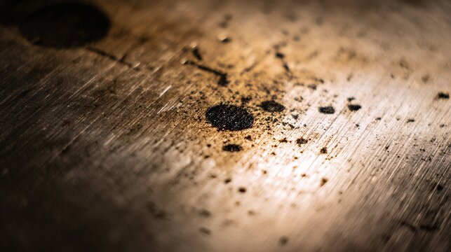 close up of worn metal surface - Powered by Adobe
