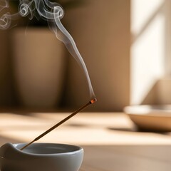 인센스 스틱과 홀더