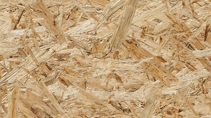 closeup of oriented strand board