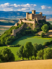 Loarre castle, Huesca province in Spain