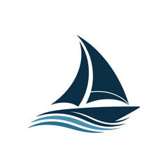 Elegant Marine Ship Logo Template