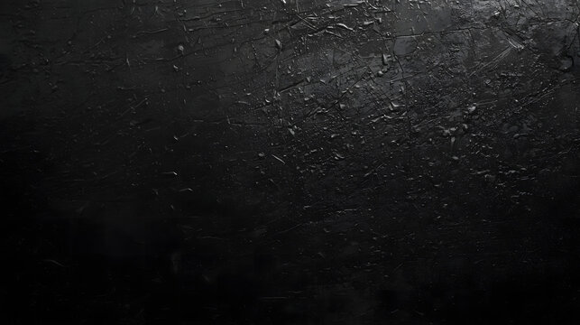 Dramatic black textured surface with deep shadows, perfect for edgy backgrounds and impactful designs, adding depth and sophistication to any project with its unique finish
