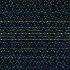 Abstract seamless pattern with a geometric background of polygonal lines. Stylish texture