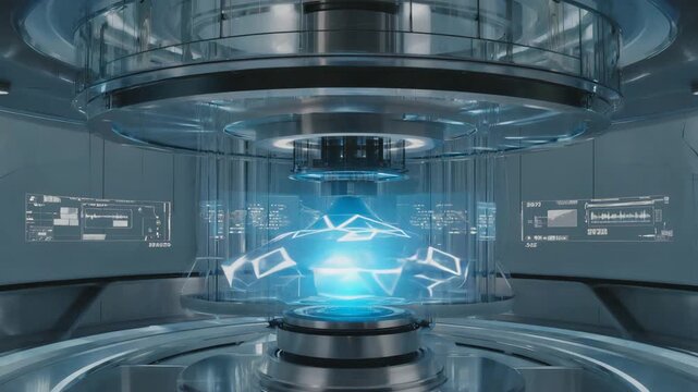 Abstract blue technology background depicting a global business communication network concept