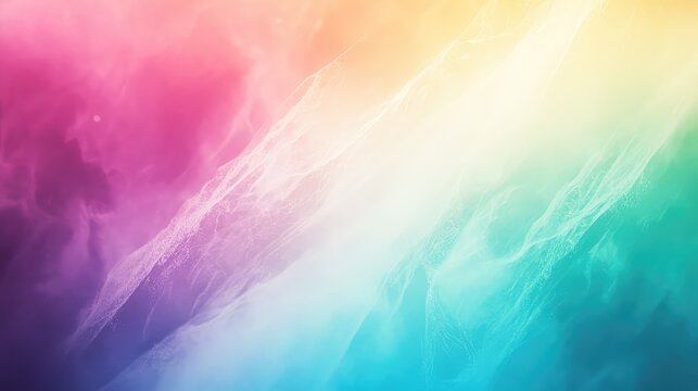 Abstract colorful gradient texture creating ethereal nebula background - Powered by Adobe