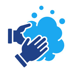 Fototapeta premium Hand Washing Icon