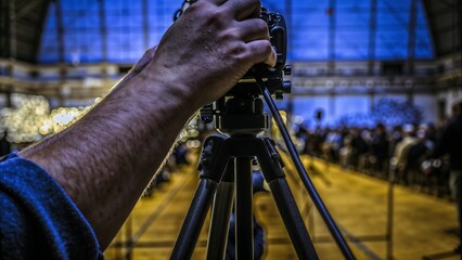 Camera tripod photography tips and techniques for capturing perfect shots |editable svg