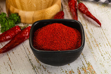 Spicy dry hot Chili powder