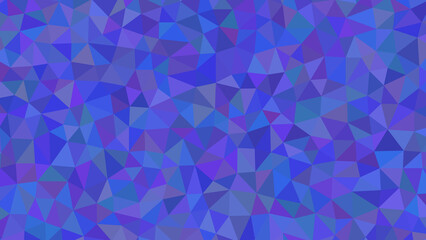 Obraz premium A captivating composition of dark blue and purple triangles forming a complex geometric pattern that exudes a sense of depth and mystery