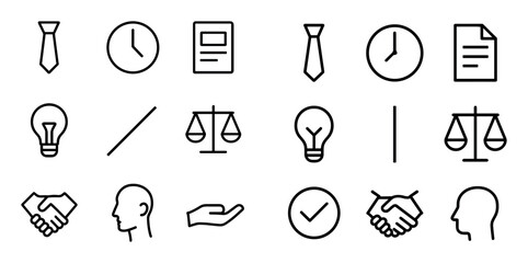 Minimalist Professional Icons