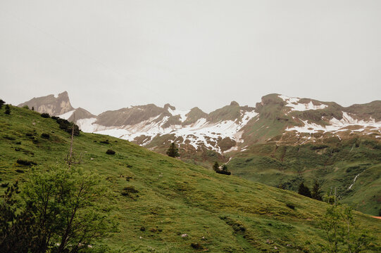 Late Spring in the Bavarian Alps near Sonthofen, Germany