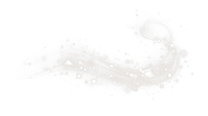 PNG Overlay with Glitter Effect and Transparent Background