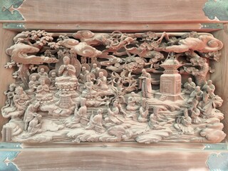 carved wood carving