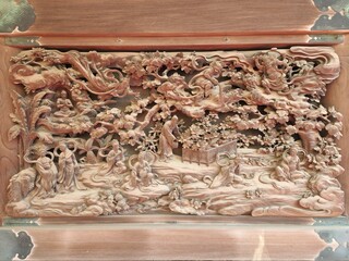 carved wood carving