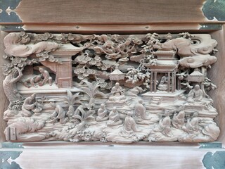 carved wood carving