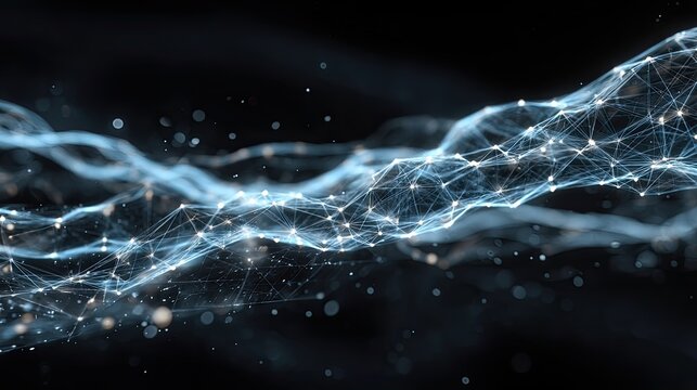 Network Data Streams in Cybersecurity and Blockchain Concept