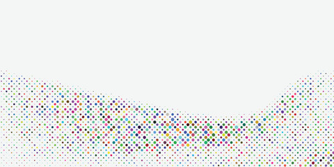 creative green and blue halftones background on white background.	dots design