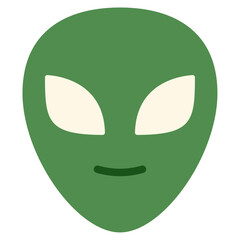 green alien icon