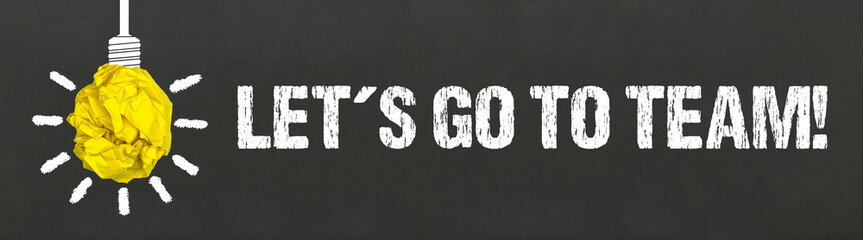 Let´s go to Team	
