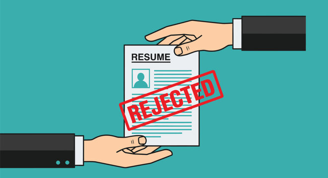 Resume rejection stings but fuels resilience to keep applying today