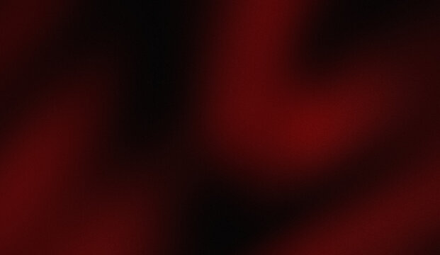 abstract red black blurred or bokeh background with smooth gradations and textures grain noise. Perfect design for Christmas, Valentine's Day, banners, posters, and premium and expensive product 