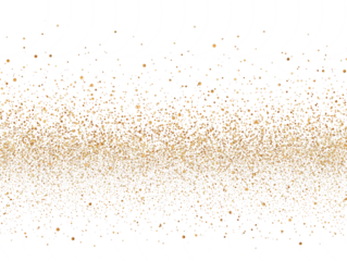 Golden Confetti Glitter Sparkling Scatter Elegant Shimmer Isolated On Transparent Overlay Background Exactly 200 Characters Stock Illustration For Decoration Concepts