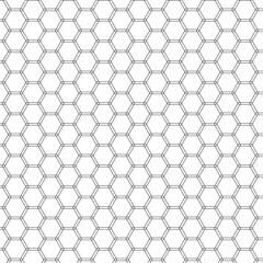 Honeycomb pattern background with hexagon shapes creates abstract backdrop design