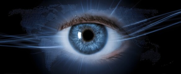 Advanced online surveillance tools continuously tracking internet activity for enhanced security measures