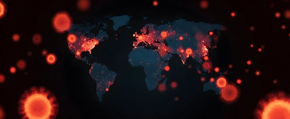 The network tracks new contagious illnesses globally in a friendly watchful way