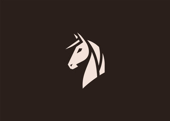 A refined geometric horse logo built using faceted line structures and balanced polygonal forms, symbolizing grace, power, and forward motion, created as a modern minimalist vector design concept