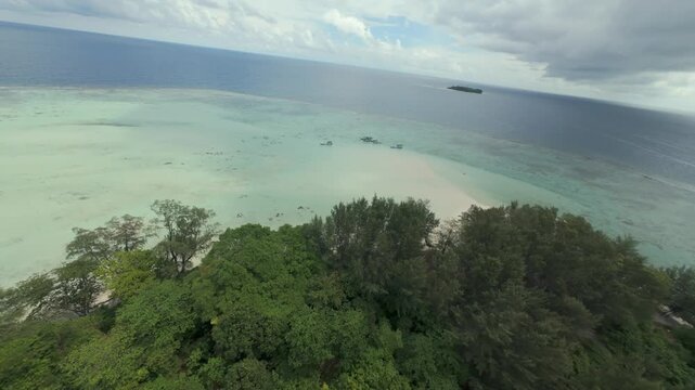 Karimunjawa Island view from Fpv Drone
