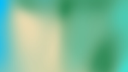 Abstract blend of blue beige and green hues.