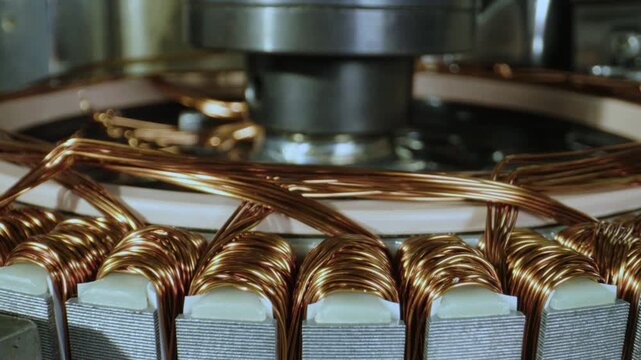 Electric Motor Stator Winding Assembly Manufacturing