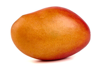 Ripe Mango Fruit, isolated on white background