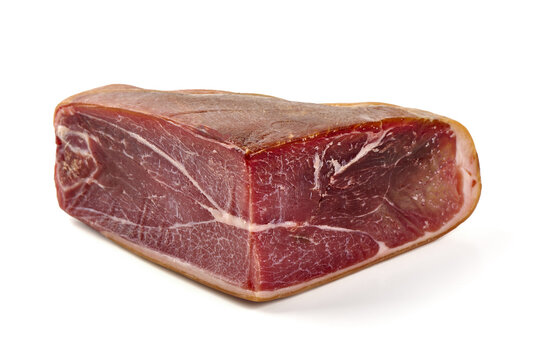 Prosciutto Block, isolated on white background